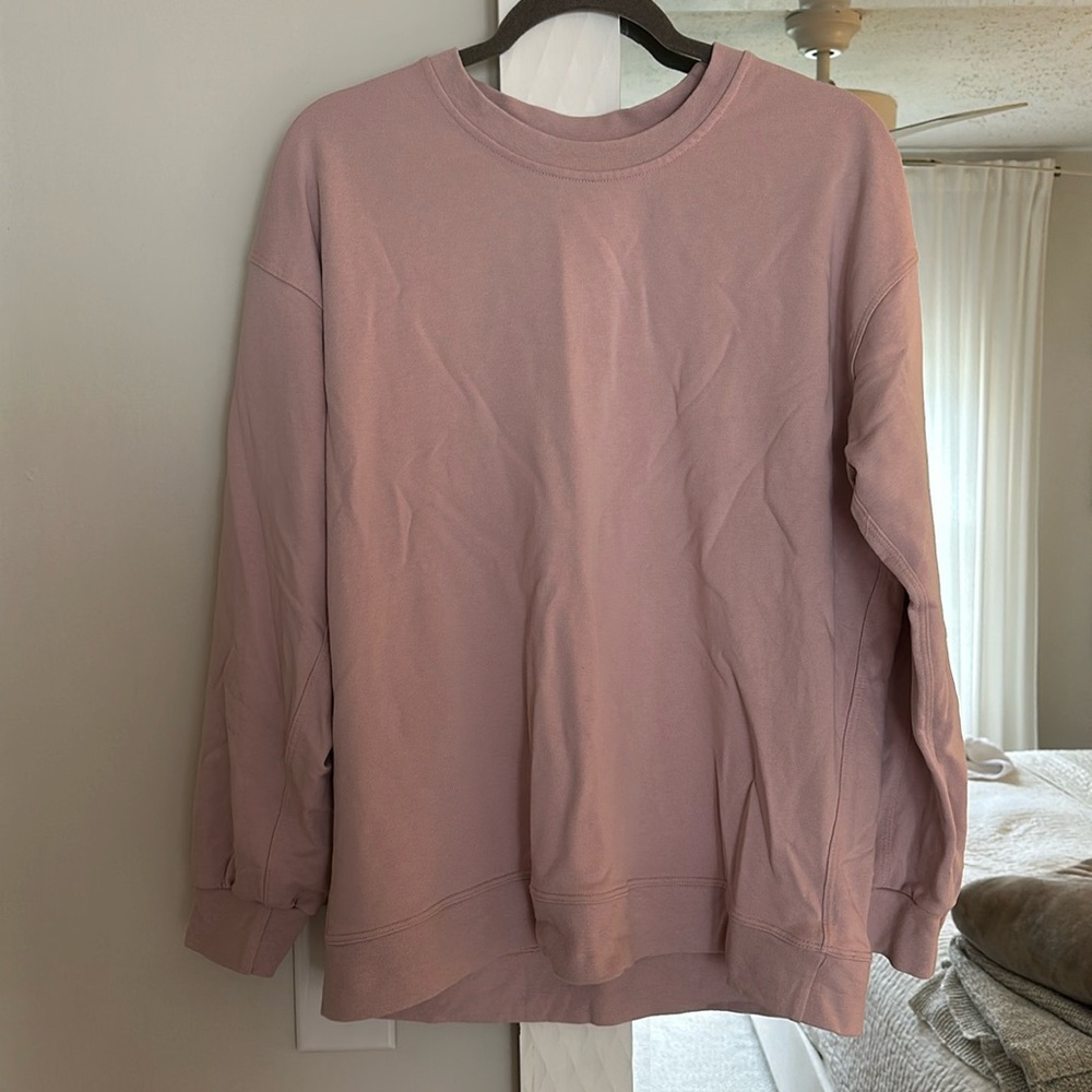 Lululemon sweatshirt - pink - size small